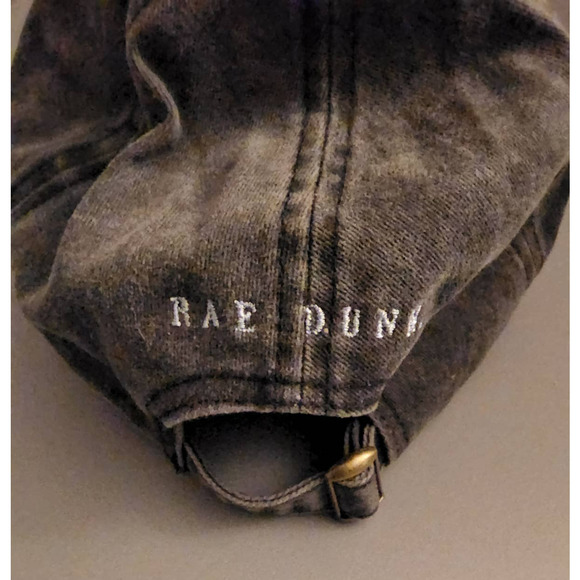 Rae Dunn "Happy HANUKKAH" Baseball Cap/Hat. Washed Gray. NWT - Picture 5 of 5